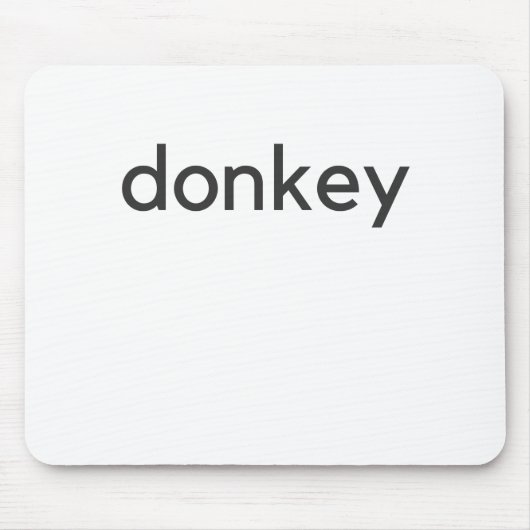 Eseldunkel Mousepad (Vorne)