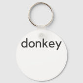 Eseldunkel Schlüsselanhänger (Vorderseite)