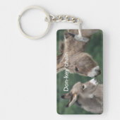 Eselkette Schlüsselanhänger (Vorderseite)