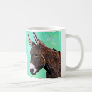 Eselmalerei Kaffeetasse