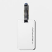 Esels drei gepäckanhänger (Rückseite vertikal)