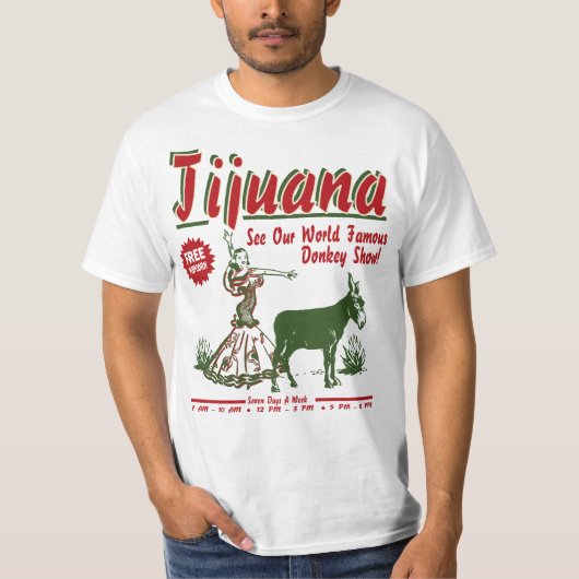Eselshow T-Shirt (Vorderseite)