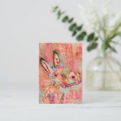 Eselskarte Visitenkarte (Stehend Vorderseite)