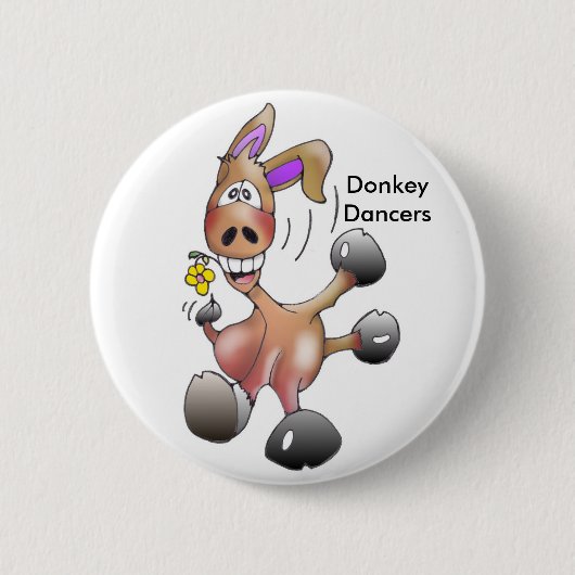 eseltanzend, DonkeyDancers Button (Vorderseite)