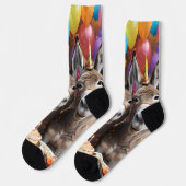 Eseltriplets feiern ihren Geburtstag, Socken (Linkes Detail)