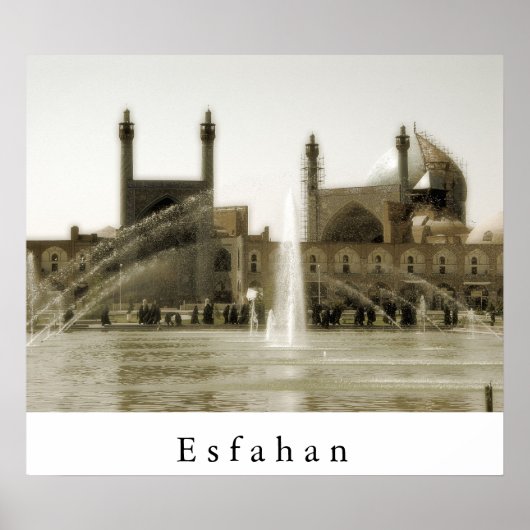 Esfahan Poster (Vorne)