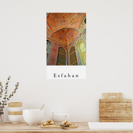 Esfahan Poster (Küche)
