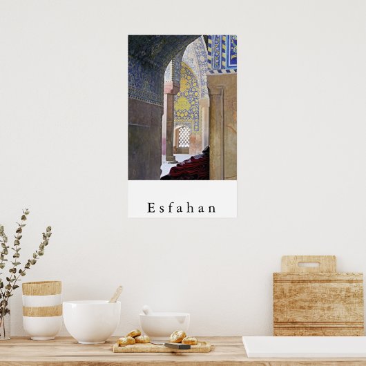 Esfahan Poster (Küche)