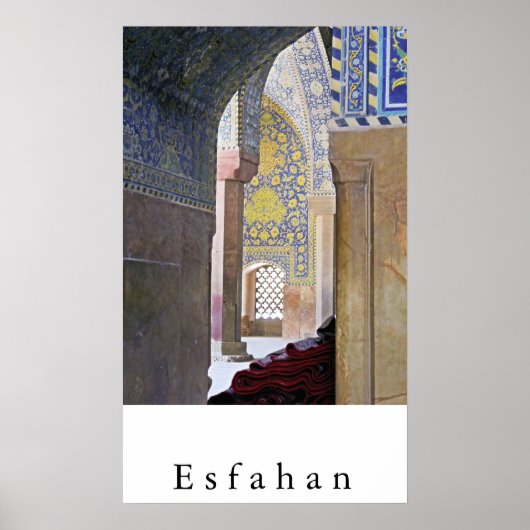 Esfahan Poster (Vorne)
