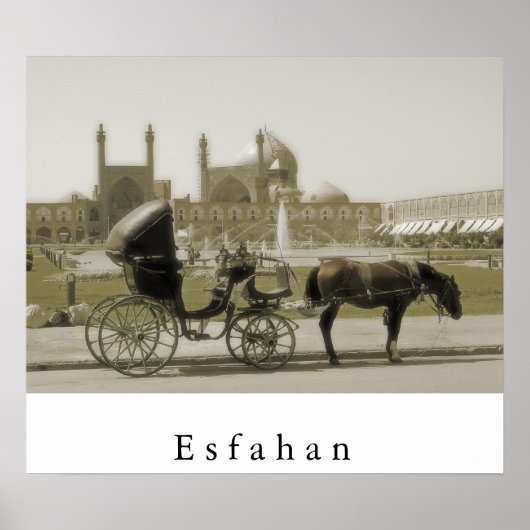 Esfahan Poster (Vorne)