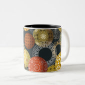 Esferas Geométricas Zweifarbige Tasse (VorderseiteRechts)