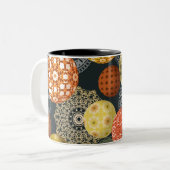 Esferas Geométricas Zweifarbige Tasse (Vorderseite Links)