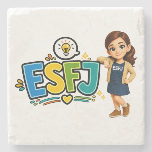 ESFJ — A Construtora de Conexões Steinuntersetzer (Vorderseite)