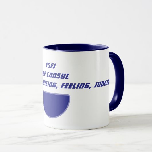 ESFJ Consul-Tasse Tasse (VorderseiteRechts)