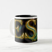 ESFJmug Zweifarbige Tasse (Vorderseite Links)