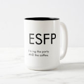 ESFP bringen Party Tasse Geschenk (VorderseiteRechts)