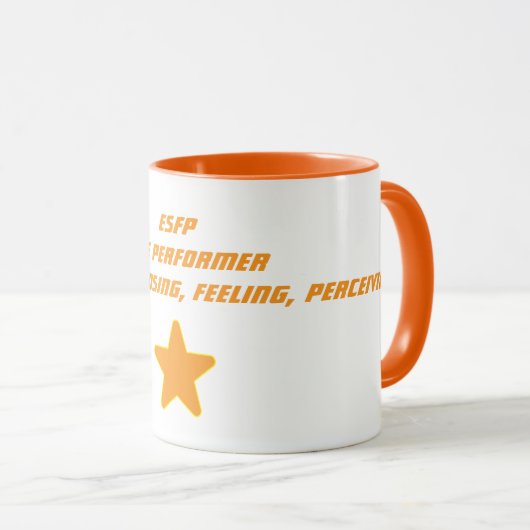 ESFP Performer-Tasse Tasse (VorderseiteRechts)