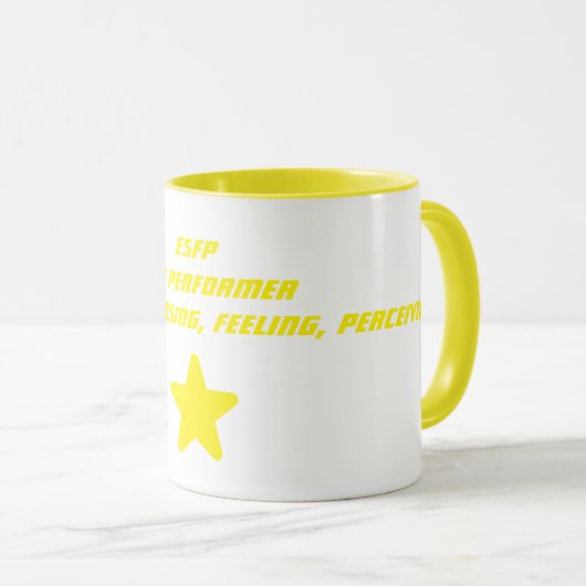 ESFP Performer-Tasse Tasse (VorderseiteRechts)