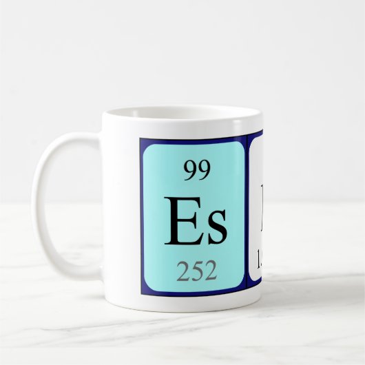 Eshal Periodenname Tasse (Links)