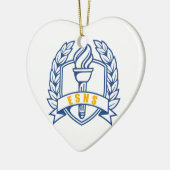 ESHS Ehren, Gelehrter, Symbol Keramik Ornament (Links)