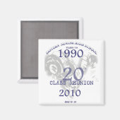 ESHS Square Magnet (Vorderseite/Rückseite)