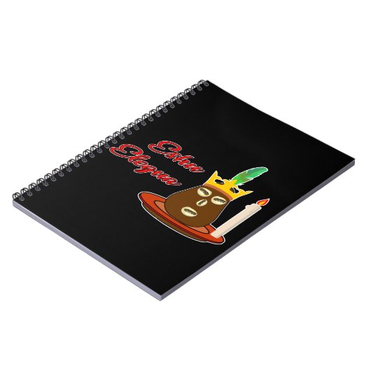 Eshu Elegua Notizblock (Linke Seite)