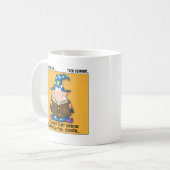 Eskalation des technischen Supports Kaffeetasse (Vorderseite Links)