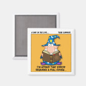 Eskalation des technischen Supports Magnet (Vorderseite/Rückseite)