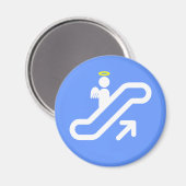 Eskalator für den Himmel! Magnet (Vorderseite/Rückseite)