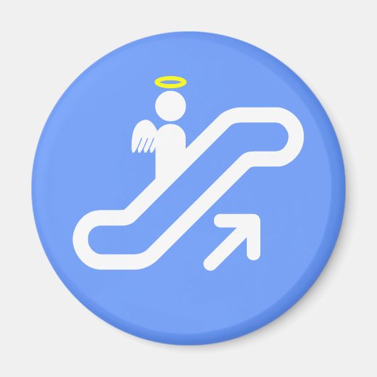 Eskalator für den Himmel! Magnet (Vorne)