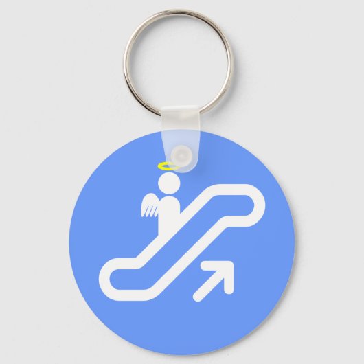 Eskalator für den Himmel! Schlüsselanhänger (Vorderseite)