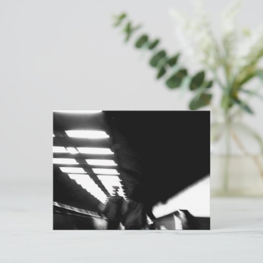 Eskalator Postkarte (Stehend Vorderseite)