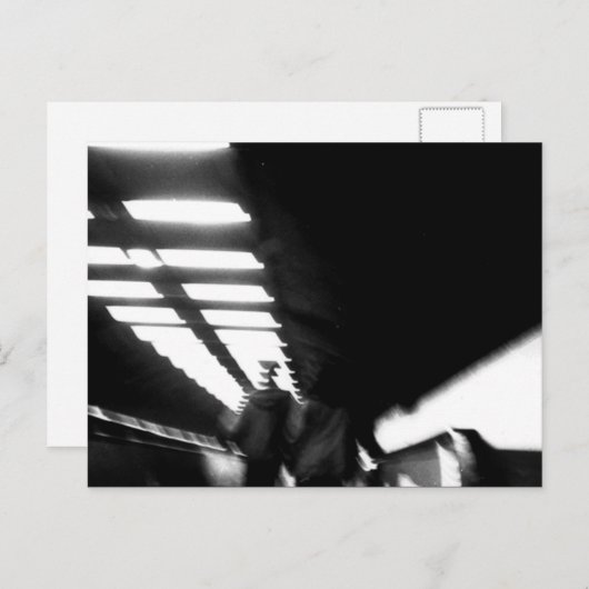 Eskalator Postkarte (Vorne/Hinten)