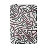 Eskapistische Badematte (Vorderseite Vertikal)