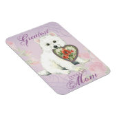 Eskie Heart Mama Magnet (Rechte Seite)