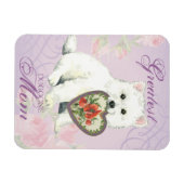 Eskie Heart Mama Magnet (Horizontal)