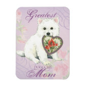 Eskie Heart Mama Magnet (Vertikal)