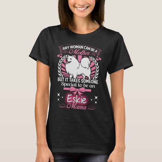 Eskie Mutter T-Shirt (Vorderseite)