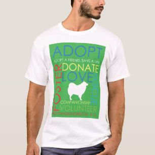 Eskie Rettungs-Entwurfs-Shirt-Grün T-Shirt