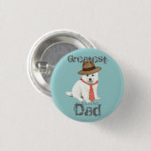 Eskie Vater Button (Vorne & Hinten)