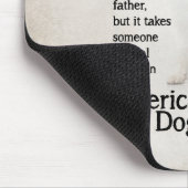 Eskie Vater Mousepad (Ecke)