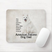 Eskie Vater Mousepad (Mit Mouse)