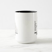 Eskie Vater Tasse (Zentrum)