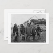 Eskimo Berry Pickers in Nome, Alaska Fotograf Postkarte (Vorne/Hinten)
