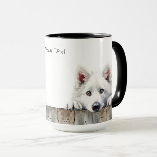 Eskimo Dog Tasse (VorderseiteRechts)
