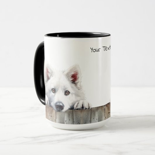 Eskimo Dog Tasse (Vorderseite Links)