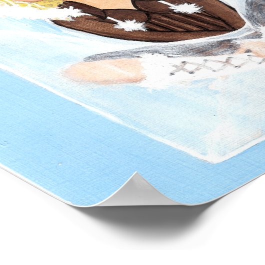 Eskimo Eis Quantum Süsse Poster (Ecke)