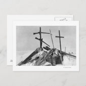 Eskimo Grave in Alaska Fotograf Postkarte (Vorne/Hinten)