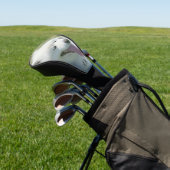 Eskimo-Hund mit Monogramm Golf Headcover (In SItu)