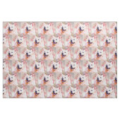 Eskimo Hund Pima Baumwollstoff Stoff (Fat Quarter (45,7 x 55,9 cm))